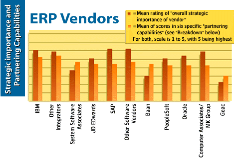 Strategic Importance and Partnering Capabilities --ERP Vendors